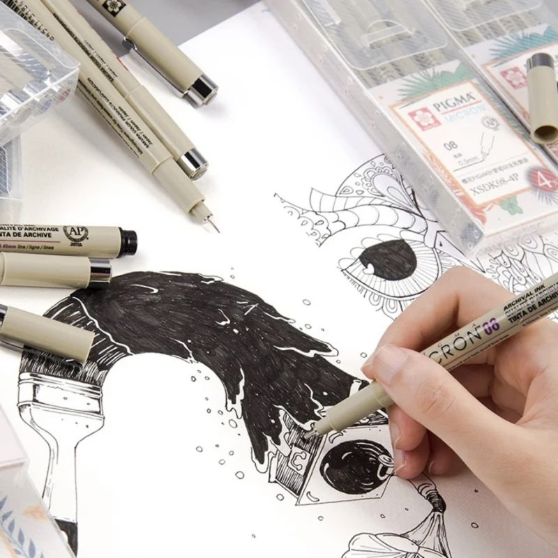 ⁦Sakura Pigma Micron (1 pen)⁩ - الصورة ⁦6⁩