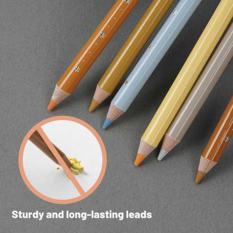 ⁦Arrtx 72 colors colored pencils⁩ - الصورة ⁦5⁩