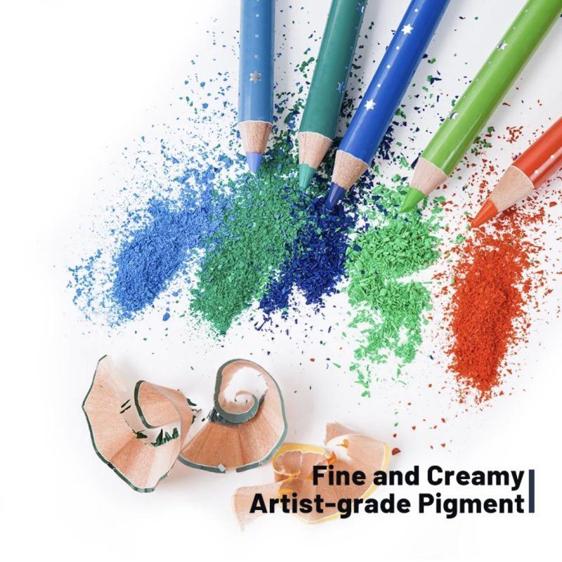 ⁦Arrtx 72 colors colored pencils⁩ - الصورة ⁦6⁩