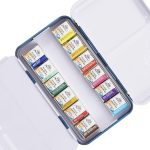 Phoenix 12 Colors Half Pan Artist Grade Watercolor Set - الصورة 5