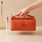⁦makeup bag ( Orange)⁩ - الصورة ⁦2⁩